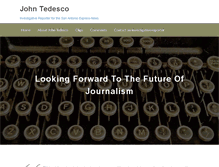 Tablet Screenshot of johntedesco.net